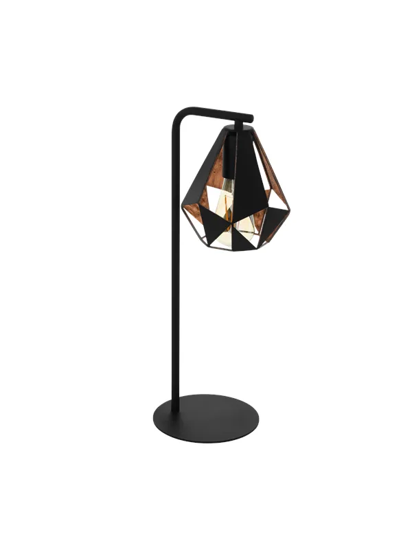 EGLO CARLTON 4 table lamp black/antique copper