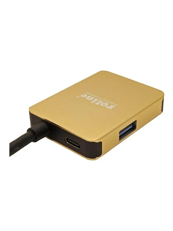 Roline Gold - docking station - USB-C 3.2 Gen 2 - HDMI