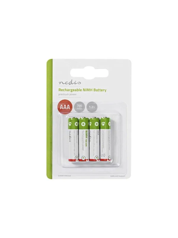Nedis BANM7HR034B battery - 4 x AAA - NiMH