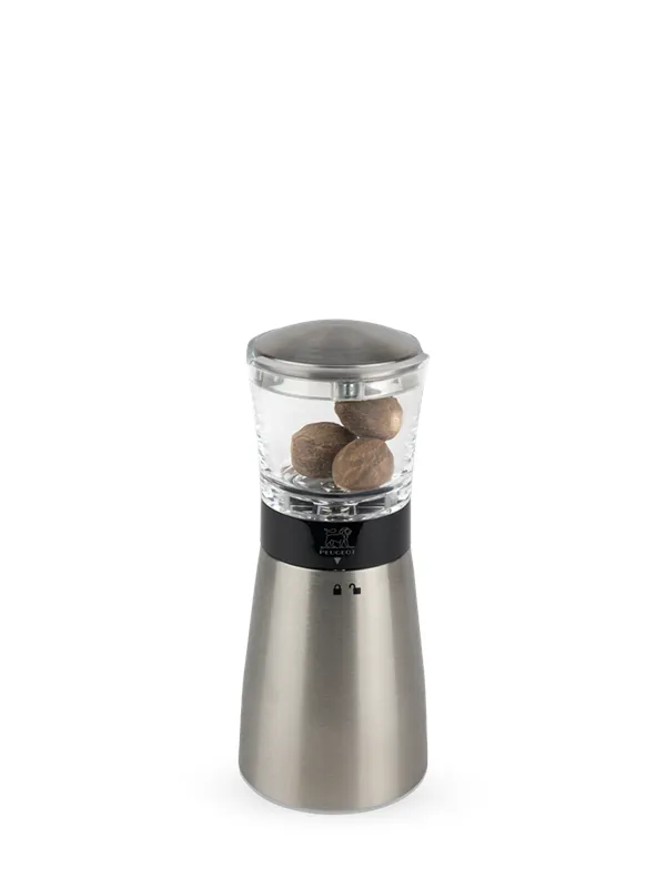Peugeot Daman nutmeg grinder acrylic/stainless steel 15cm