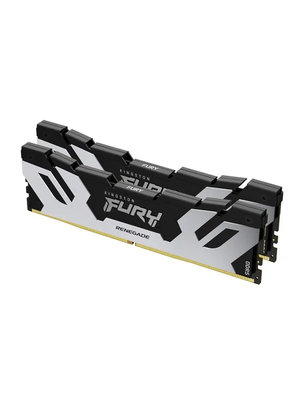Kingston FURY Renegade DDR5-6400 - 32GB - CL32 - Dual Channel (2 pcs) - Intel XMP - Svart