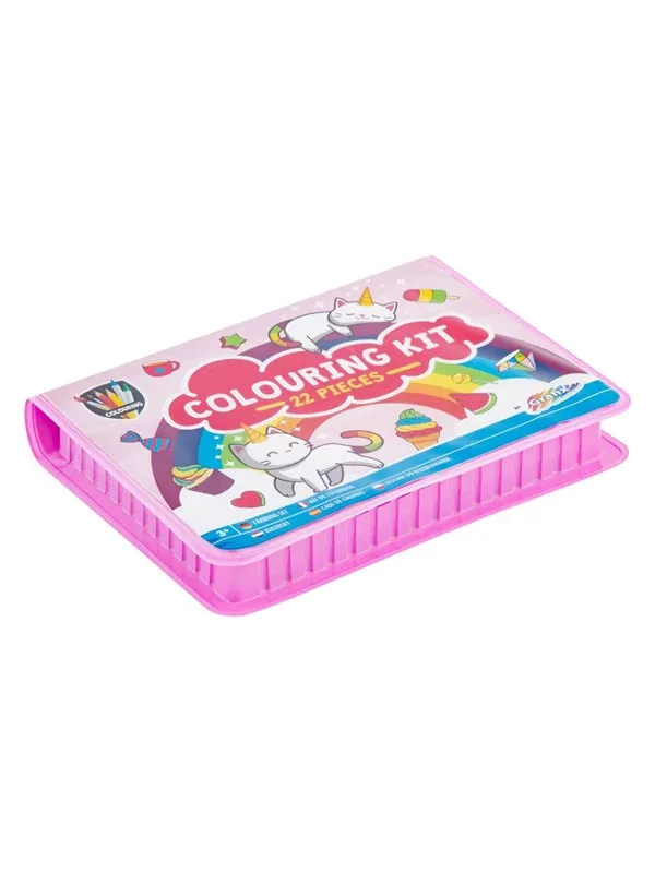 Grafix Coloring case Klein Unicorn 22dlg.