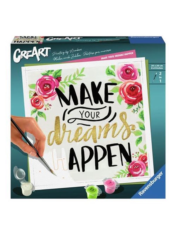 Ravensburger CreArt Paint by Numbers - Make Your Dreams Happen