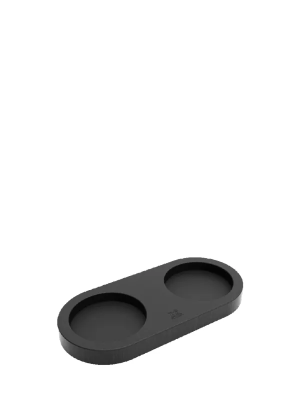 Peugeot Linea Bamboo tray with handle matt black