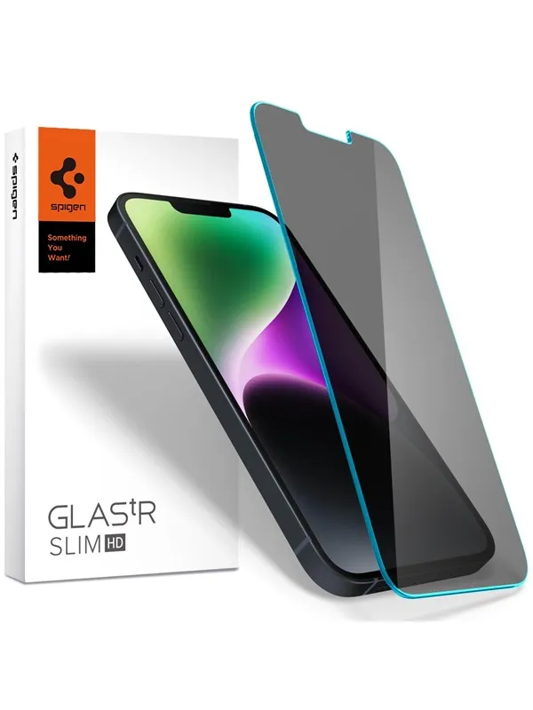 Spigen tR Slim HD Anti-Glare/Privacy 1 Pack - iPhone 16e/14/13/13 Pro