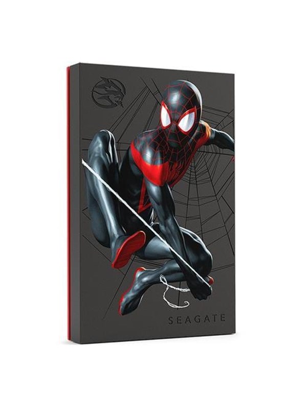 Seagate FireCuda - Miles Morales Special Edition - Ekstern Harddisk - 2TB - Grå