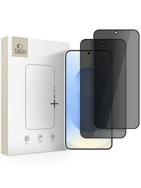 Tech-Protect Glass SPY+ 2-Pack Tempered Glass Privatizing For Samsung Galaxy S26+