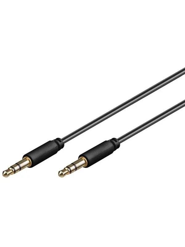 Pro MiniJack 3.5mm Slim 3P - Bk - 3m