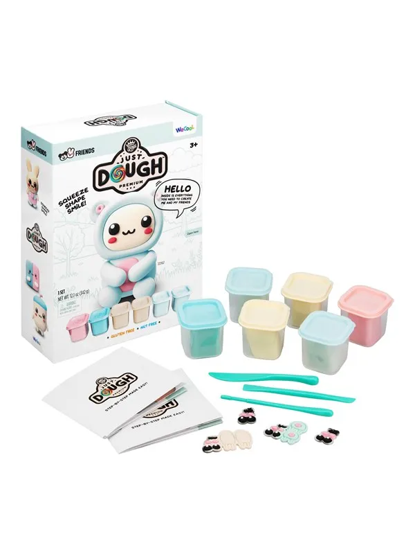 Just Dough Bear Character Pack Soft Elegance