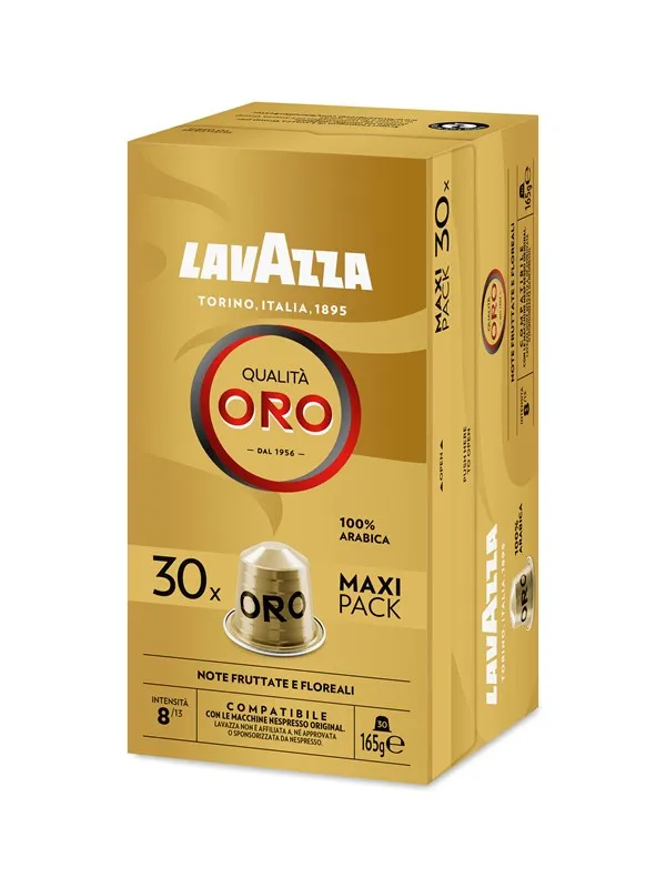 Lavazza Quality Oro Aluminium Caps - 30 pcs