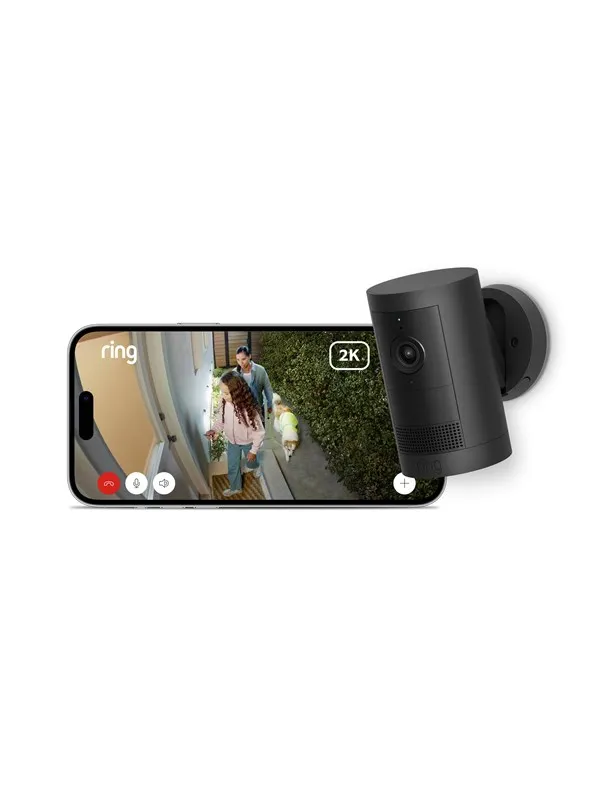 Ring Outdoor Cam Plus Batteri, svart