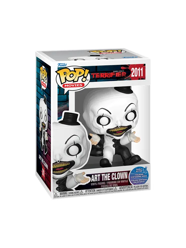 Funko! - Funko POP Vinyl Terrifier Art the Clown (Sit) - Figur
