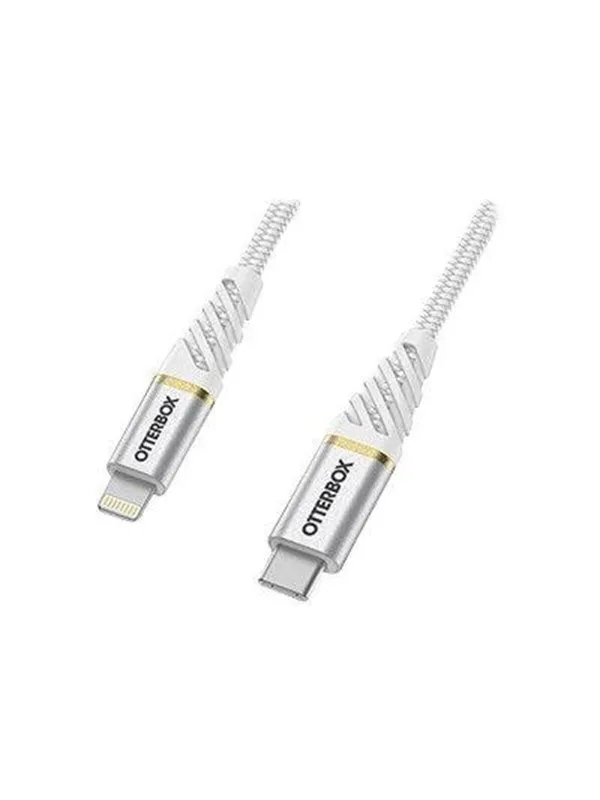 OtterBox Premium Cable USB C-Lightning 1M USB-PD White