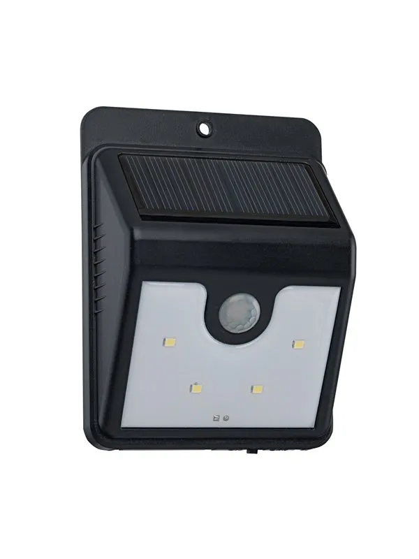 EGLO Solar wall lamp with sensor black