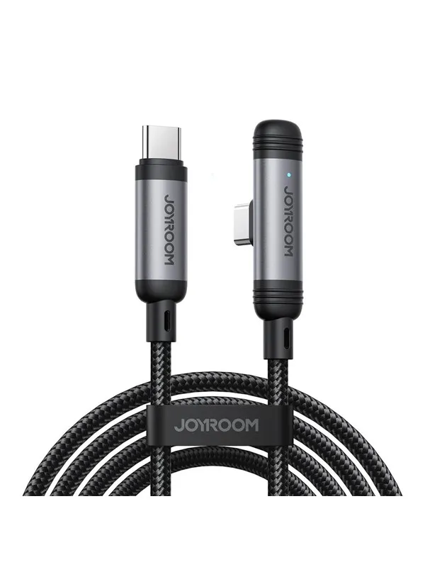 Joyroom S-A56 EnjoyX Series 90° USB-C - USB-C cable 60W 1.2m - black