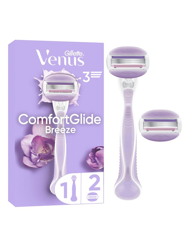 Gillette-Venus Comfortglide Breeze Handle + 2 refills