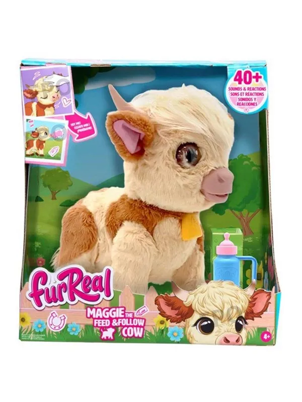 FurReal Maggie The Feed & Follow Cow 28 cm