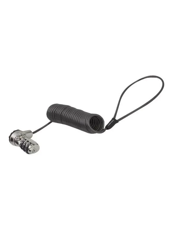 StarTech.com Laptop Cable Lock - Self-Coiling Cable - 3-Digit Combination - security cable lock