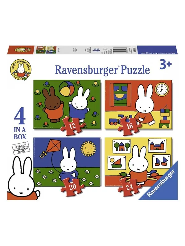 Ravensburger Miffy Puzzle 4in1 Gulv