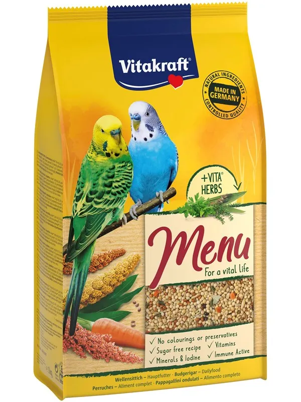 Vitakraft Menu Sittich Perle® til undulat