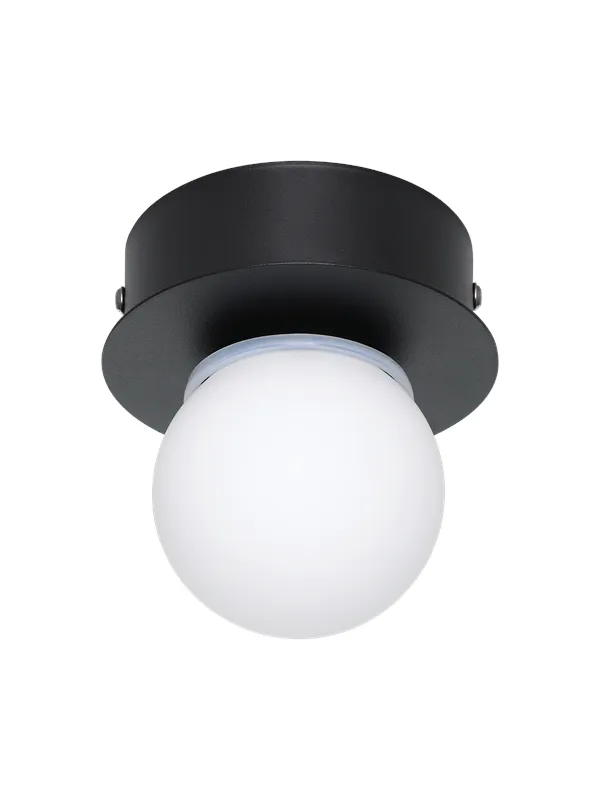 EGLO MOSIANO wall/ceiling lamp black