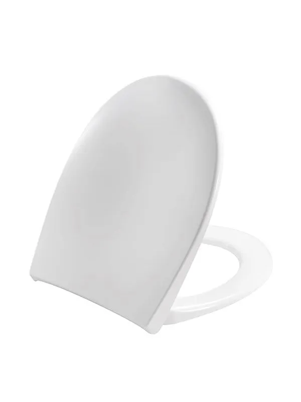 Pressalit scandinavia plus toiletseat with sc and lo white