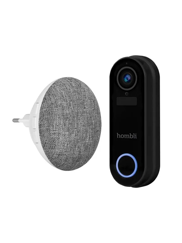 Hombli Smart Doorbell Pack - Black