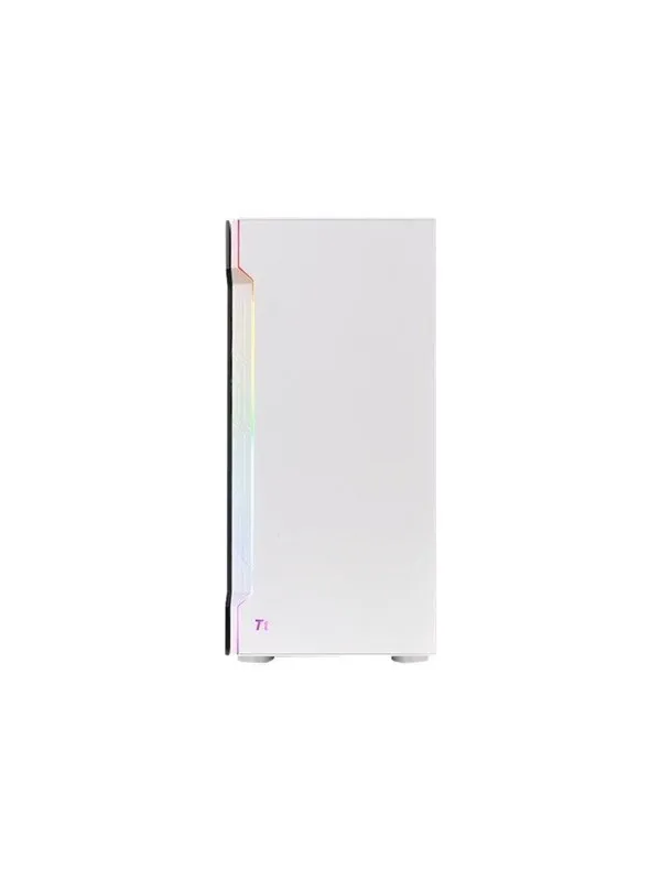 Thermaltake H200 TG Snow RGB - Kabinett - Tower - Svart