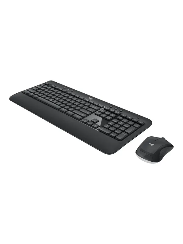 Logitech MK540 Advanced - keyboard and mouse set - QWERTY - Italian - Tastatur & Mussett - Italiensk - Svart