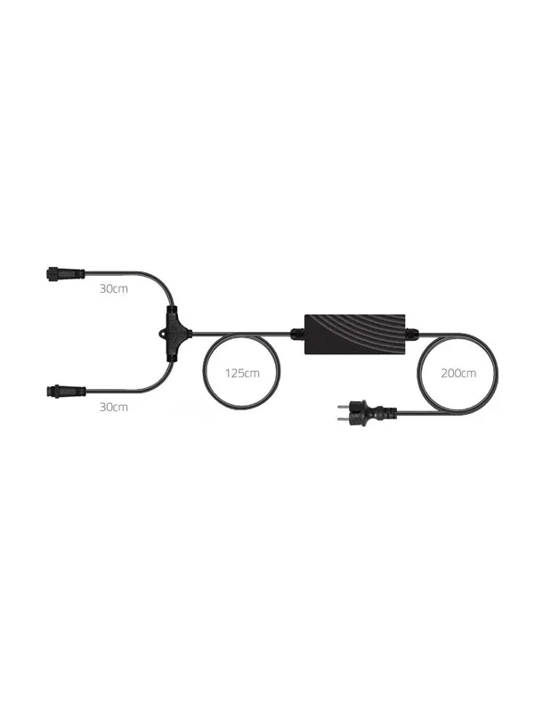 Hombli 100 Watts outdoor pathway / spotlight power adapter EU