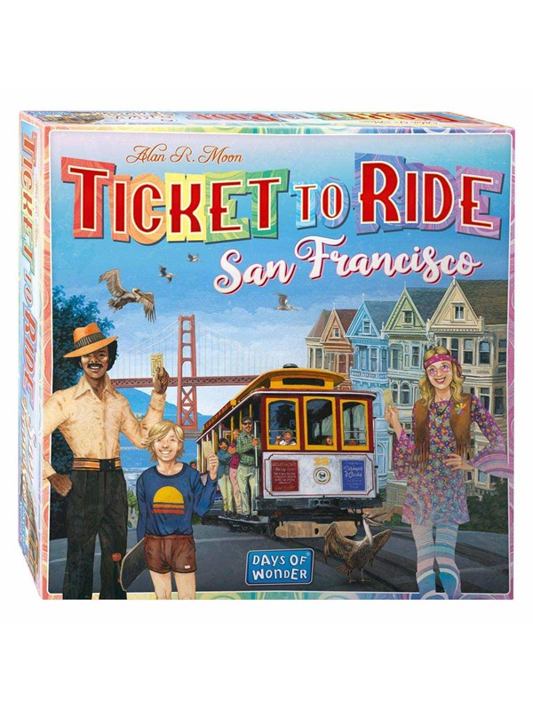 Days of Wonder Ticket to Ride - San Francisco Board Game
