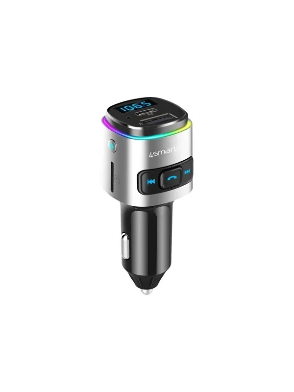 4smarts Media&Assist 2 - Bluetooth hands-free / FM transmitter / charger - with multimedia-in