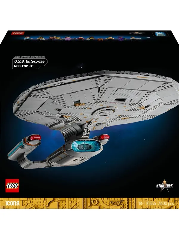 LEGO Icons 10356 Star Trek: U.S.S. Enterprise NCC-1701-D™