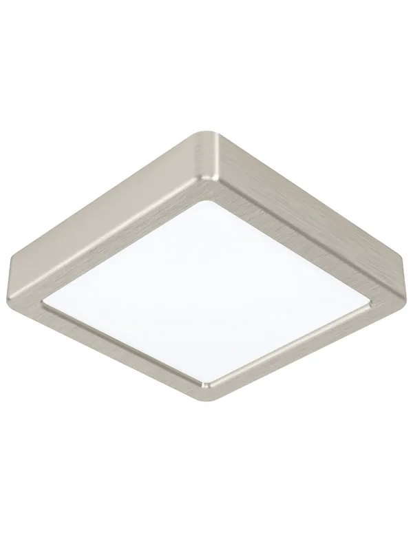 EGLO FUEVA 5 ceiling lamp 160x160 mm 3000K brushed steel