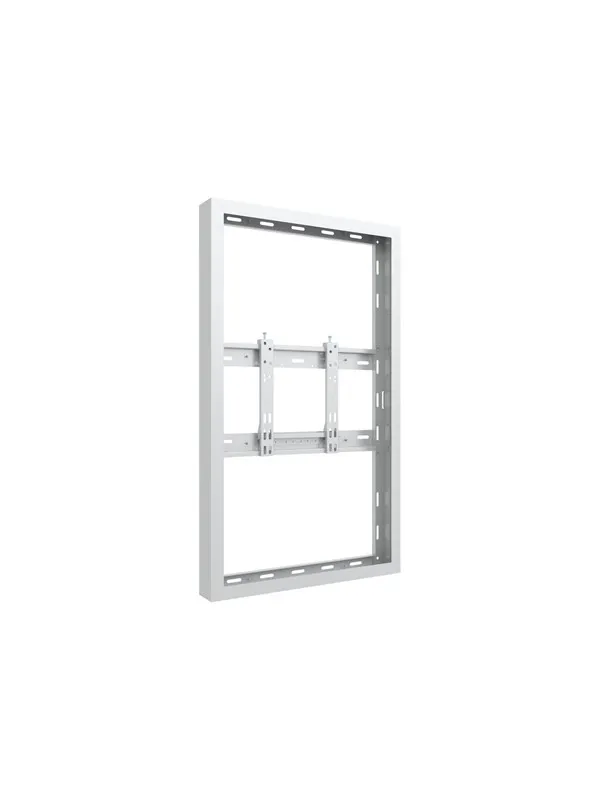 Multibrackets M Pro Series enclosure - for digital signage panel - small - white - Max 25 kg - recommended for 43"