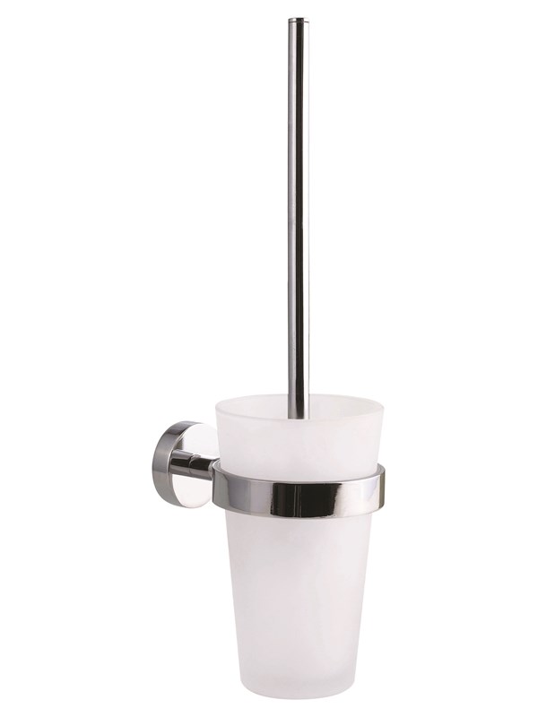 tesa Smooz toilet brush set self-adhesive