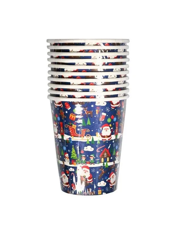 Wins Holland Paper Cups Christmas - 10 pcs.