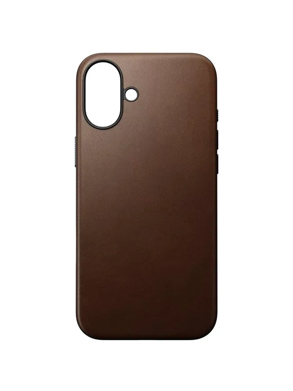 Nomad Modern Leather Case - iPhone 16 Plus | Brown |  Leather