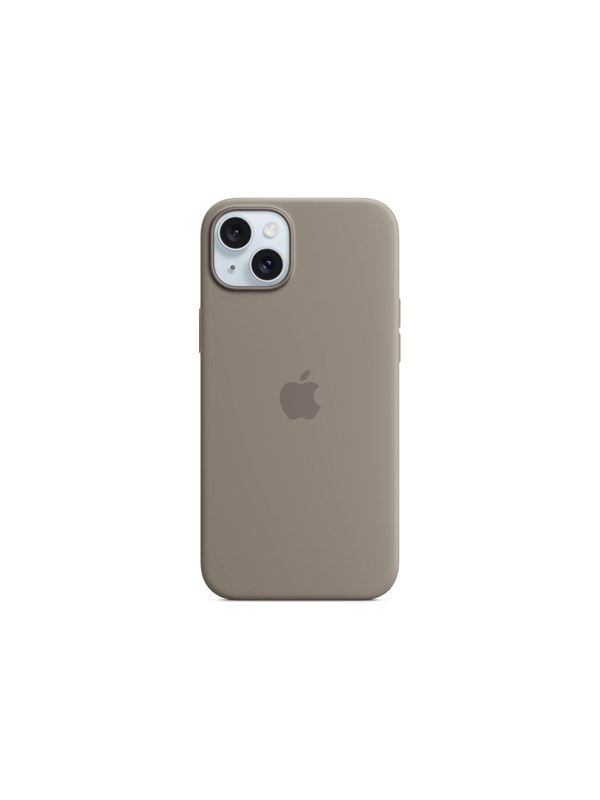 Apple iPhone 15 Plus Silicone Case with MagSafe - Clay