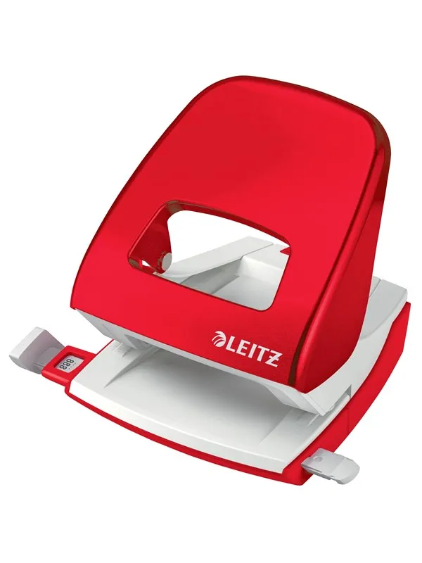 Leitz Hullemaskin  WOW 5008 2 hull/30 ark Rød