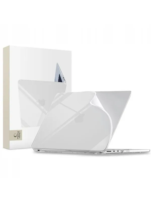 Tech-Protect Softshell Case for MacBook Pro 16" 2021 / 2023 / 2024 / 2025 / 2026 - Transparent