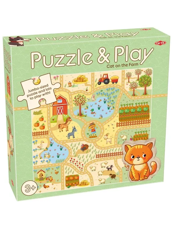 Tactic My First Puzzle & Play Cat on the Farm