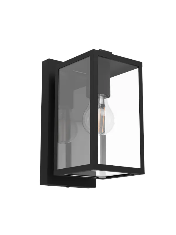 EGLO BUDRONE outdoor wall lamp black