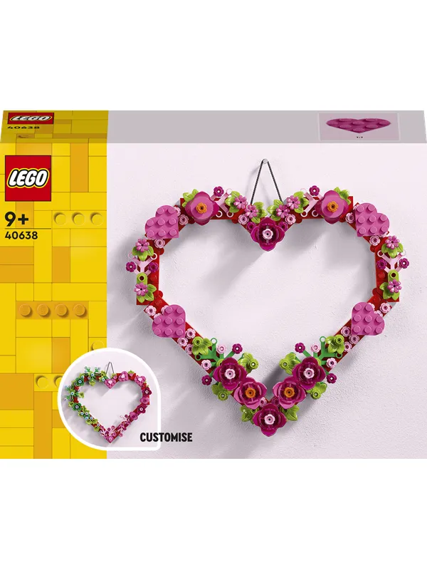 LEGO Flowers 40638 Hjertepynt