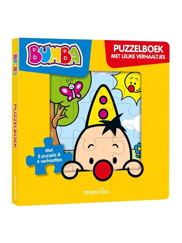 Studio 100 Bumba Puzzle Book - Yellow