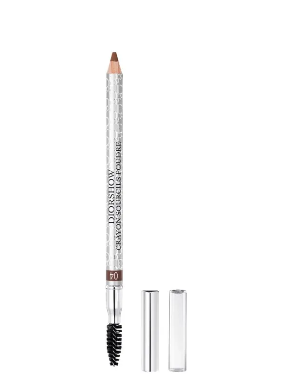 Christian Dior Diorshow, Waterproof, Double-Ended, Eyebrow Cream Pencil & Brush 2-In-1, 04, Auburn, 1.19 g