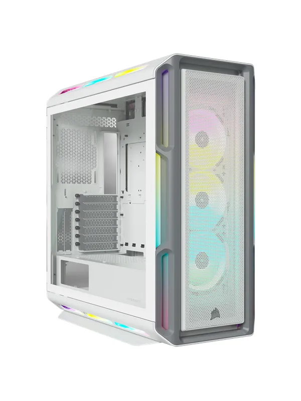 Corsair iCUE 5000T RGB - White - Kabinett - Miditower - Hvit