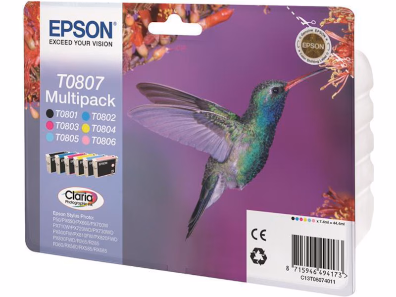 Epson Claria Multipack T0807