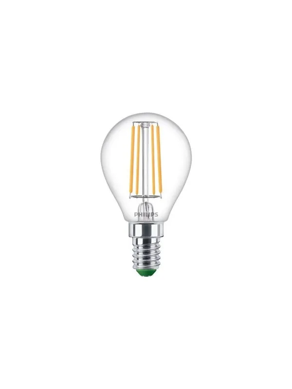 Philips LED-lyspære P45 Krone 252lm 1.2W/827 (25W) Clear E14