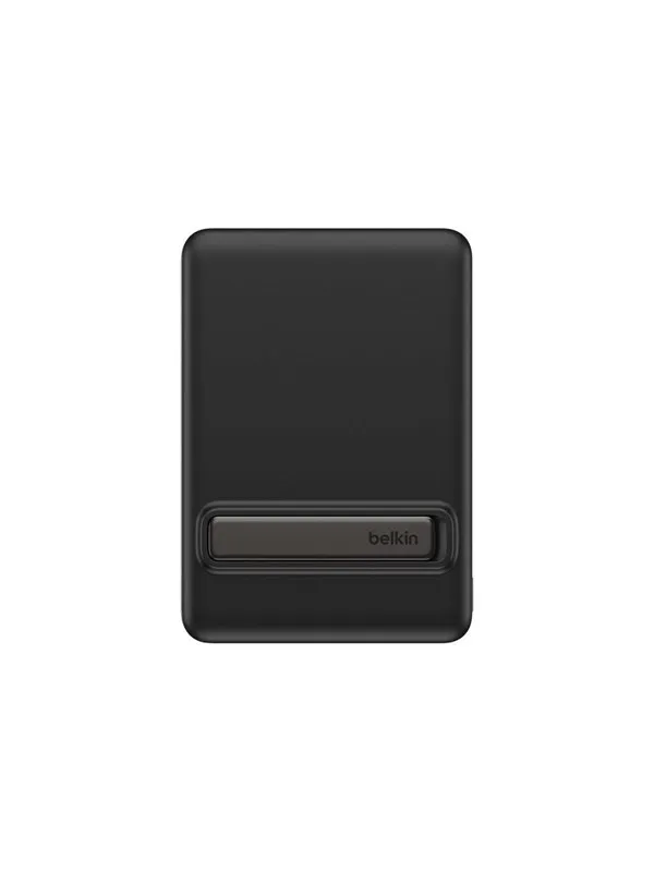 Belkin BoostCharge power bank - slim magnetic - USB-C magnetic - 15 Watt Nødlader - Svart - 5 Ah